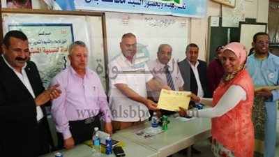 محافظ بني سويف  ينيب السكرتير المساعد لحضور حفل ختام أنشطة مؤسسة مصر توبيا للأطفال ذوي الإعاقة