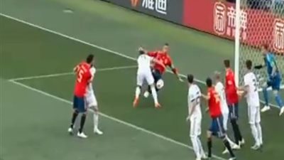 بالفيديو.. اسبانيا تتقدم بالهدف الاول امام روسيا