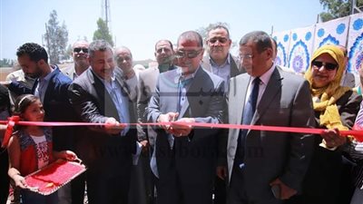 إفتتاح مدرسة الطايفة الإعدادية بكفرالشيخ بحضور المحافظ