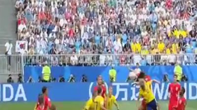 ملخص مباراة انجلترا والسويد فى ربع نهائى كأس العالم