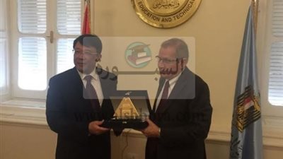 التعليم: بحث سبل التعاون بين مصر والصين لتطوير التعليم الفني