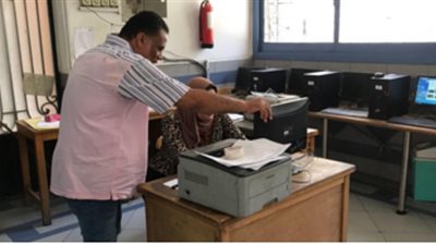 استعدادات معامل التنسيق بالمدينة الجامعية طلبه بجامعة عين شمس 