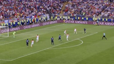 بوجبا يسجل الهدف الثالث لفرنسا أمام كرواتيا.. فيديو