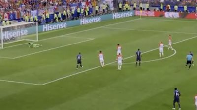 مبابى يحرز الهدف الرابع لفرنسا فى مرمى كرواتيا.. فيديو