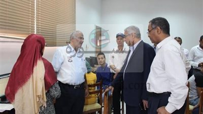 معامل تنسيق جامعة جنوب الوادى تستقبل طلاب المرحلة الأولى