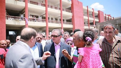 محافظ كفرالشيخ يتفقد مشروع إنشاء المدرسة اليابانية بإبشان بتكلفة 21 مليون جنيه 