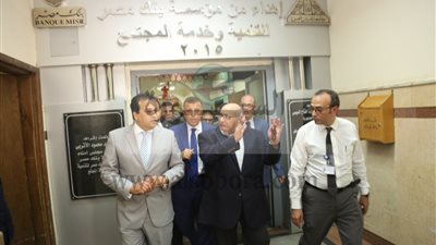 وزير التعليم العالي يتفقد مستشفيات جامعة عين شمس..صور 