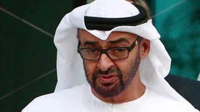 بالصور.. شاهد ماذا كتب محمد بن زايد علي 