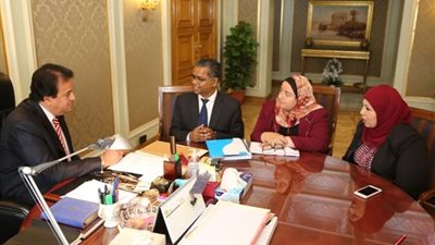 وزير التعليم العالى يبحث آليات التعاون مع اليونيسف