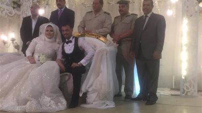العميد طارق عوض يحتفل بزفاف ابنته في سوهاج بحضور قيادات وزارة الداخلية