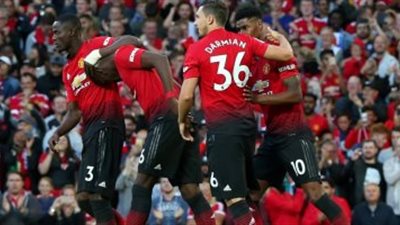 المان يونايتد يفوز على ليستر سيتى بهدفين فى افتتاحية البريميرليج.. فيديو