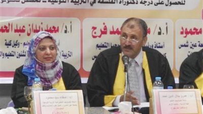 صفاء سيد تناقش تنمية مهارات بناء بيئات التعلم الشخصية لدى طلاب تكنولوجيا التعليم  