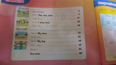  ننشر محتوى كتاب اللغة الإنجليزية Kg2 فى نظام التعليم الجديد 