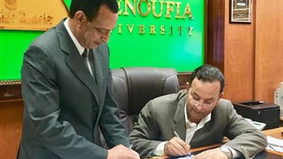 رئيس جامعة المنوفية يعتمد نتيجة الترم الصيفى بالتربية الرياضية