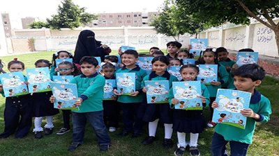  بالصور.. مدارس الإسماعيلية تستقبل تلاميذ الصف الأول الابتدائي
