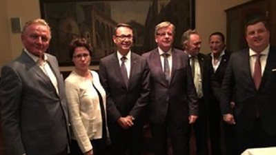 رئيس حركة اوروبا فى التعليم تطالب منصور بانشاء كلية زراعة بالجامعة الالمانية