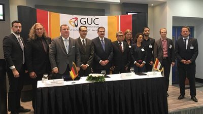 أشرف منصور: الجامعة الالمانية تمثل قاعدة للتعاون العلمى والصناعى والاقتصادى بين مصر والمانيا