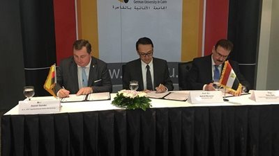 هانى ضاحى: رفع مستوى المهندسين المصريين عن طريق الجامعة الالمانية للتدريب بالمانيا 