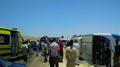 استشهاد واصابة 14 فى هجوم مسلح استهدف اتوبيسا بالقرب من دير الانبا صموئيل