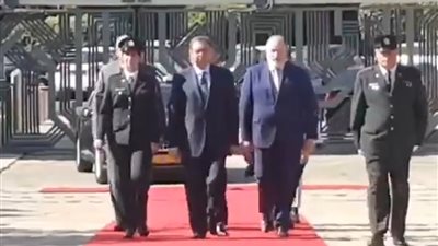 شاهد النشيد الوطنى لمصر يعزف داخل اسرائيل