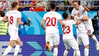 السليتى يسجل الهدف لتونس فى مرمى الفراعنة بالدقيقة 72