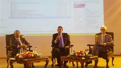 بالصور ..جامعة عين شمس تستضيف معرض ( الدراسة فى اليابان ) بالتعاون مع كيوشو اليابانية