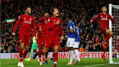 ليفربول يحقق فوزا قاتلا على ايفرتون بمشاركة محمد صلاح