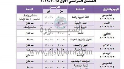 عاجل| ننشر جدوال امتحانات المرحلة الاعدادية لمحافظة الجيزة للفصل الدراسى الأول