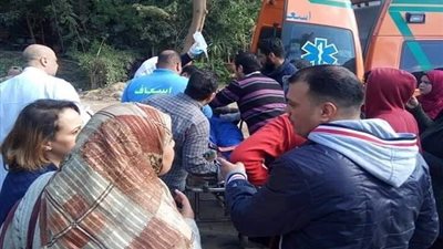 ننشر اسماء الطالب المتوفى و6 مصابين فى حادث انهيار منزل على مدرسة بالمرج.. صور