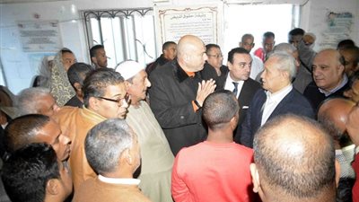 جولة لمحافظ الأقصر بمركز الطود جنوب شرق المحافظة