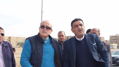 نائب رئيس هيئة المجتمعات العمرانية الجديدة يتفقد المشروعات المنفذة ببنى سويف الجديدة