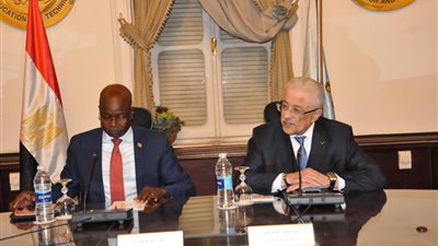 شوقي يجتمع بوزير التعليم العام والإرشاد لجنوب السودان: