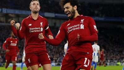 محمد صلاح ينافس على صدارة هدافى الـ 