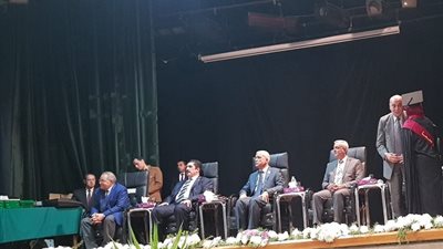 نائب رئيس جامعة مدينة السادات فى احتفالية جمعية المساعى المشكورة