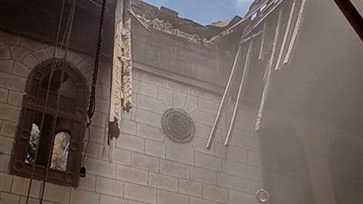 اصابة 3 فى انهيار سقف مسجد بالمنصورة