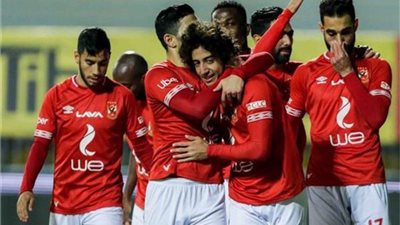 الاهلى يحقق فوزا صعبا على الجونة بهدفين