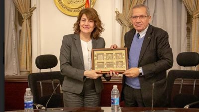 التعليم تستقبل وفدا لبنانيا للاطلاع على جهود الوزارة في النهوض بالتعليم الفني