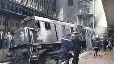 النائب العام يكشف التفاصيل الكاملة لحادث اندلاع حريق قطار محطة مصر