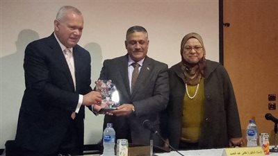 وزير الخارجية الأسبق محمد العرابي فى ضيافة ألسن عين شمس