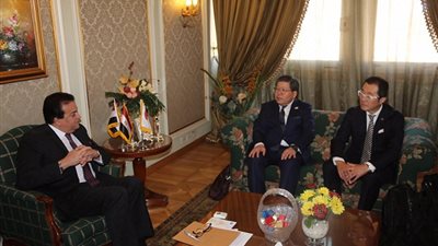 وزير التعليم العالى يبحث آليات التعاون العلمى والتكنولوجى مع اليابان