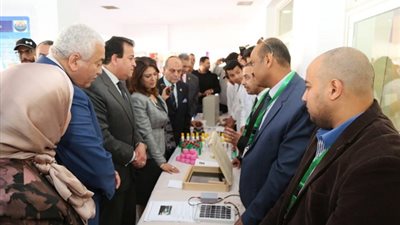 وزير التعليم العالى يفتتح عددا من المنشآت بجامعة مدينة السادات  