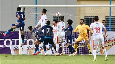 بيراميدز يتصدر قمة الدورى بعد فوزه على الزمالك بهدف