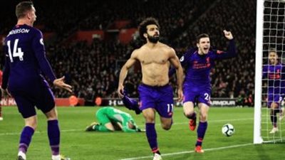 محمد صلاح يعود لتحطيم الارقام.. اسرع لاعب فى ليفربول يسجل 50 هدفا فى 69 مباراة.. فيديو