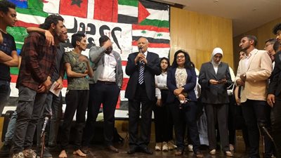 ندوة ثقافية وعرض مسرحي بالجامعة العربية المفتوحة بمصر