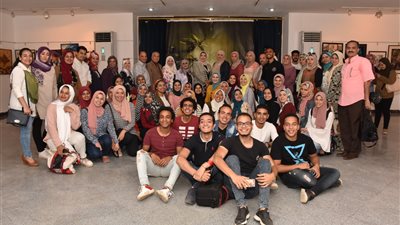 افتتاح مهرجان الفنون التشكيلية الرابع للمتخصصين بجامعة عين شمس