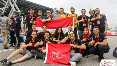 فريق سباقات هندسة عين شمس يشارك في  فعاليات مسابقة Shell Eco Marathon بماليزيا 