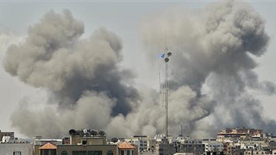 ارتفاع شهداء ومصابى الغارات الاسرائيلية على غزة لـ 117 