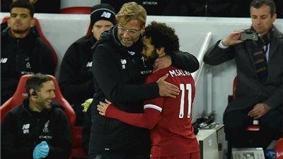 كلوب يعلن رسميا غياب محمد صلاح امام برشلونة