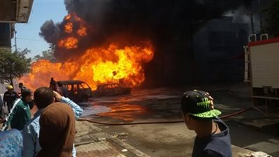 مصرع ربة منزل وابنتها واصابة ابنتيها في حريق شقة بسوهاج