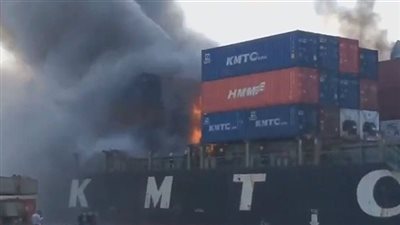 اصابة 50 فى اندلاع حريق سفينة جنوب تايلاند